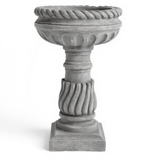 Roma Birdbath - 25-inch — Old Stone finish