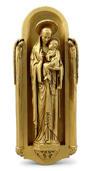 Blessed Virgin Shrine Wall Statue - 46-inch