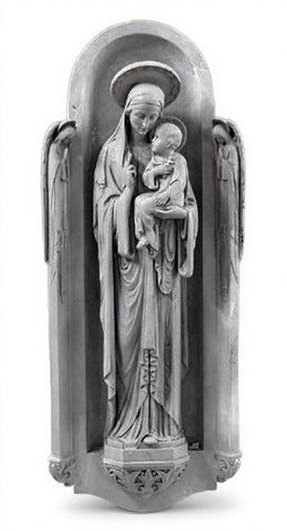 Blessed Virgin Shrine Wall Statue - 46-inch