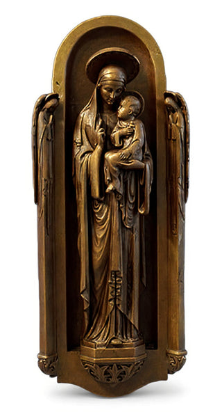 Blessed Virgin Shrine Wall Statue - 46-inch