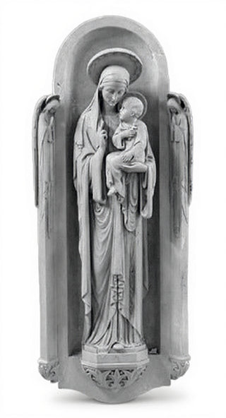 Blessed Virgin Shrine Wall Statue - 46-inch