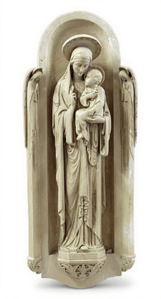 Blessed Virgin Shrine Wall Statue - 46-inch