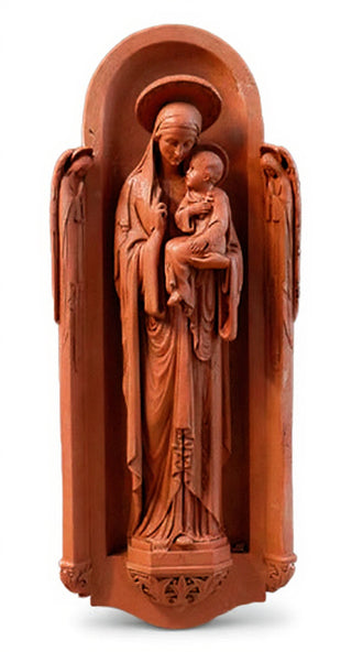 Blessed Virgin Shrine Wall Statue - 46-inch