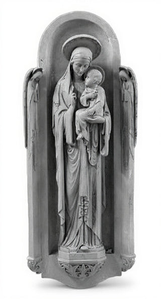 Blessed Virgin Shrine Wall Statue - 46-inch