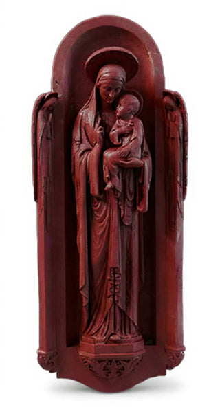 Blessed Virgin Shrine Wall Statue - 46-inch