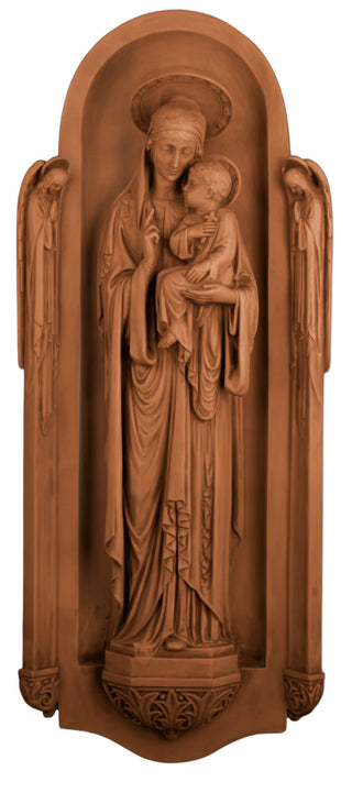 BLESSED FATHER IN SHRINE Statue - 46-inch