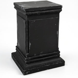 Rectangular Panel Pedestal - 18-inch — Dusted Black finish