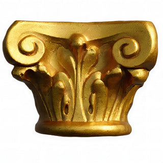 Gothic Cap Architectural Cap — Antique Gold finish