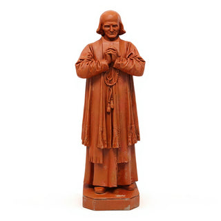 Saint John Vianney Statue - 8-inch — Metro finish
