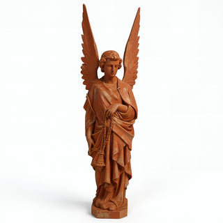 Incense Angel, Left Statue - 96-inch — Metro finish