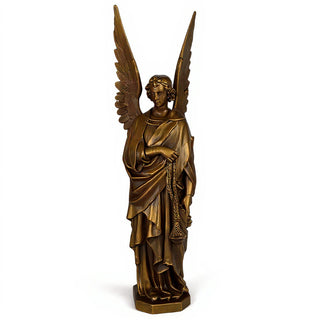 Incense Angel, Right Statue - 96-inch — Bronze finish