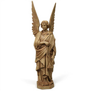 Incense Angel, Right Statue - 96-inch — Gothic Stone finish
