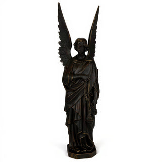 Incense Angel, Right Statue - 96-inch — Iron finish