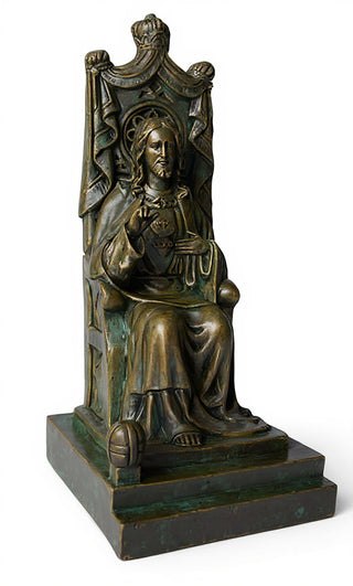 Christ The King Seated Statue - 22-inch