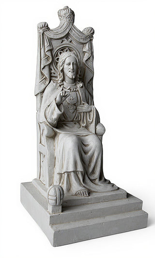 Christ The King Seated Statue - 22-inch