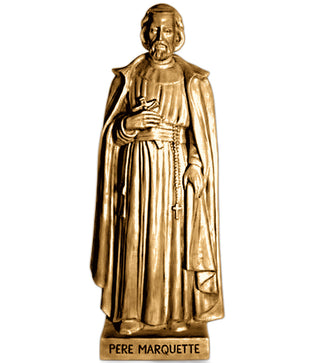 Father Marquette Statue - 74-inch