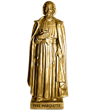 Father Marquette Statue - 74-inch