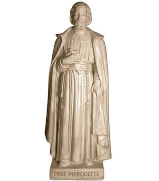 Father Marquette Statue - 74-inch