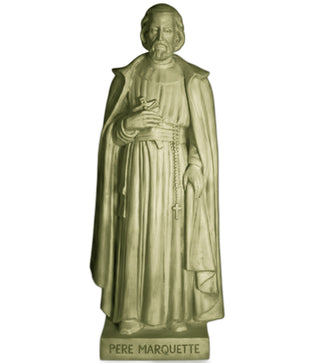 Father Marquette Statue - 74-inch