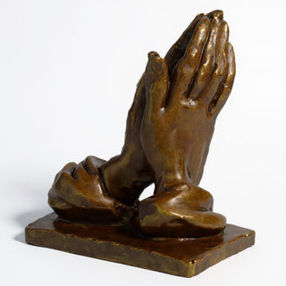 Praying Hands - 9-inch — Bronze finish