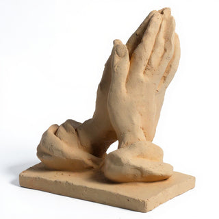 Praying Hands - 9-inch — Dusted Sand finish