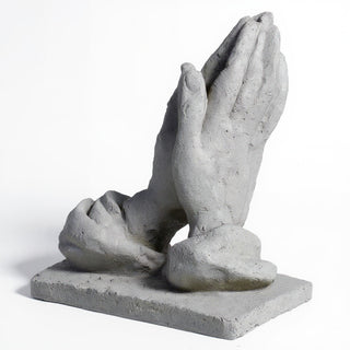 Praying Hands - 9-inch — Limestone finish