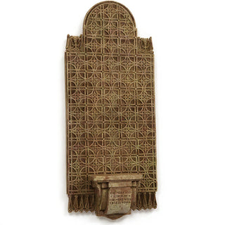 Bracket and Back Wall Bracket - 34-inch — Gothic Stone finish