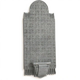 Bracket and Back Wall Bracket - 34-inch — Limestone finish