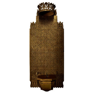 Bracket and Back Wall Bracket - 54-inch — Bronze finish