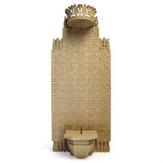 Bracket and Back Wall Bracket - 54-inch — Dusted Sand finish