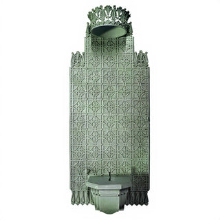 Bracket and Back Wall Bracket - 54-inch — Mossy Green finish