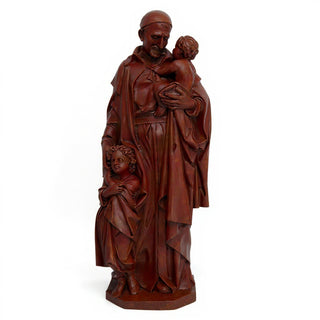 Saint Vincent de Paul Statue - 24-inch — Rust finish