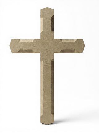 Church Top Cross - 53-inch — Dusted Sand finish