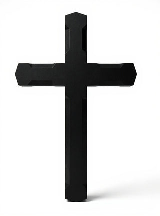 Church Top Cross - 53-inch — Flat Black finish