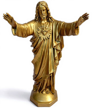 SACRED HEART (HANDS UP) 60" Statue - 60-inch