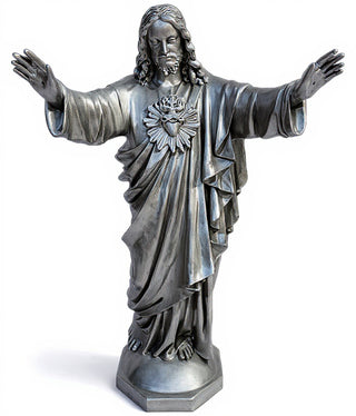 SACRED HEART (HANDS UP) 60" Statue - 60-inch