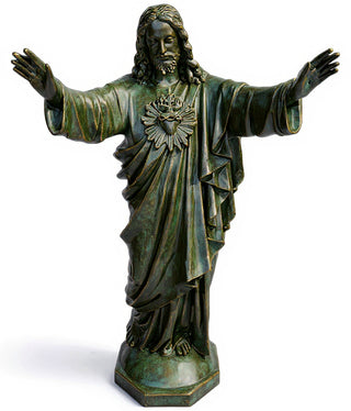 SACRED HEART (HANDS UP) 60" Statue - 60-inch