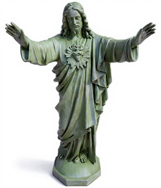 SACRED HEART (HANDS UP) 60" Statue - 60-inch
