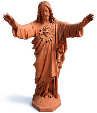 SACRED HEART (HANDS UP) 60" Statue - 60-inch
