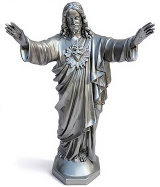 SACRED HEART (HANDS UP) 60" Statue - 60-inch