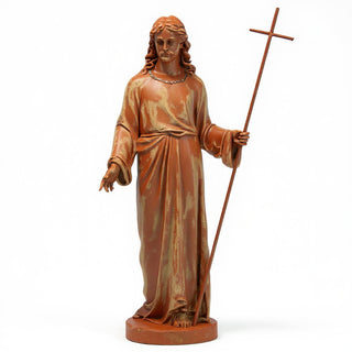 Risen Christ, Without Flag Statue - 39-inch — Metro finish
