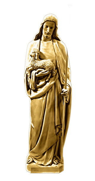 Jesus With Lamb 60-inch Statue - 60-inch
