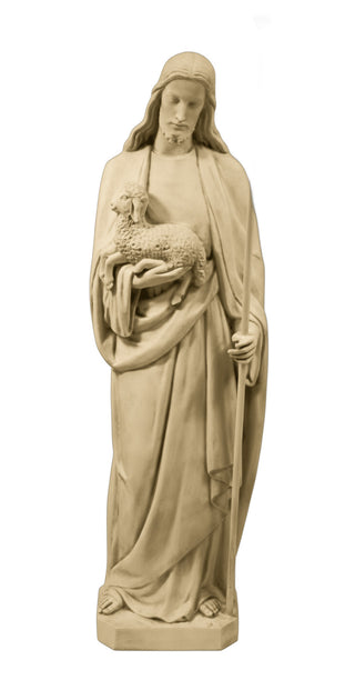 Jesus With Lamb 60-inch Statue - 60-inch