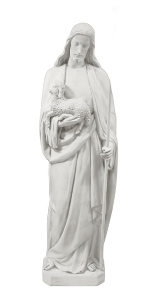 Jesus With Lamb 60-inch Statue - 60-inch
