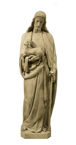 Jesus With Lamb 60-inch Statue - 60-inch