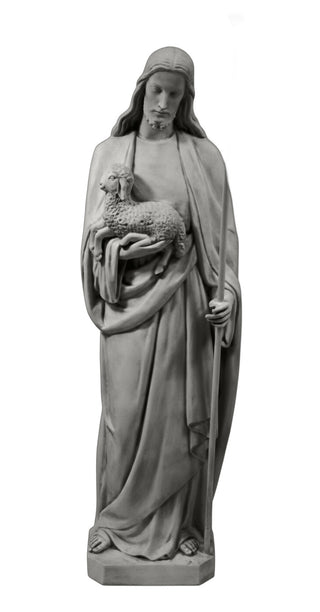 Jesus With Lamb 60-inch Statue - 60-inch