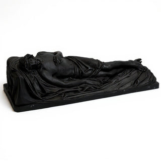 The Dead Christ Statue - 60-inch — Dusted Black finish