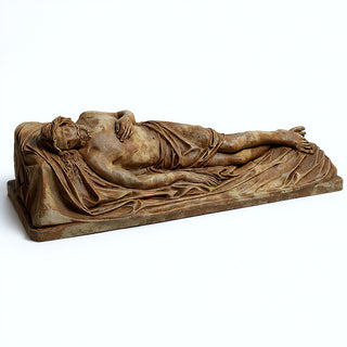 The Dead Christ Statue - 60-inch — Gothic Stone finish