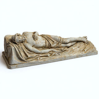 The Dead Christ Statue - 60-inch — Museum Terracotta finish