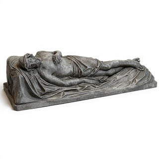 The Dead Christ Statue - 60-inch — Old Stone finish